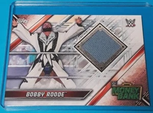 Topps 2019 WWE Bobby Roode Relic Card Money in the Bank Mat Robert DMR-BR VG! - Picture 1 of 1
