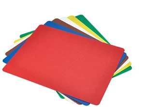 Flexible Chopping Mats Set of 6 Professional Colour Coded Boards 15"x 12"x 1.5mm - Picture 1 of 3
