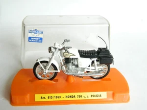 Moto Mercury/Märklin 615/1963 Honda 750 Polizia in confezione originale - vintage - rara - Foto 1 di 5