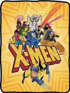 Marvel Studios X-Men Characters 45”x 60” Fleece Throw Blanket New - Picture 1 of 1