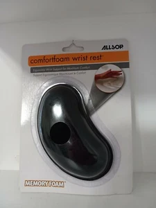 AllSOP Comfort Foam Wrist Rest With Memory Foam Black - Picture 1 of 2