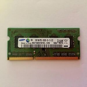 Samsung 1GB DDR3 1333MHz PC3-10600S 204-Pin SODIMM Memory RAM M471B2873FHS-CH9