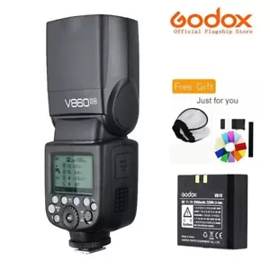 Godox V860II-N 2.4G TTL Flash Speedlite HSS Li-on Battery For Nikon Camera - Picture 1 of 7