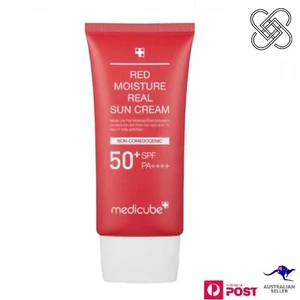 Medicube Red Moisture Real Sun Cream 50ml SPF50+ PA++++ UV Sunscreen (NEW) - Picture 1 of 6