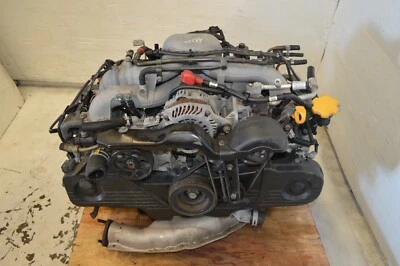 JDM 2000-2001-2002-2003-2004-2005 SUBARU FORESTER 2.5L SOHC ENGINE EJ25 MOTOR. - Image 1 of 4