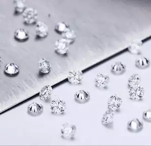 1mm - 1.9mm Natural Diamond Melee | DEF Colour VS Clarity | Round Brilliant Cut - Picture 1 of 3