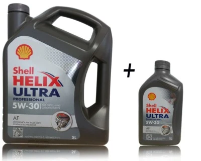 Shell Helix Ultra Professional AF 5W 30 6x1 Liter  Motoröl Ford A5/B5 WSS- 913-D - Bild 1 von 4