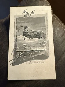 Publicidad en tarjeta de Christian Advocate de 1886. Y171 - Imagen 1 de 3