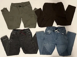 Lot 4 ZARA, ART CLASS, WONDER NATION Boys Multicolor Jeans/Joggers Sz 8-10Y - Picture 1 of 3