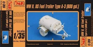 CMK 1/35 CMK WW II.Fuel Trailer Type A-3 (600 gal.) 1/35 Resin - Picture 1 of 1