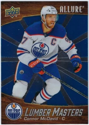 Connor McDavid, Edmonton Oilers 2023-24 Allure Lumber Masters #LM-15 - Image 1 of 2
