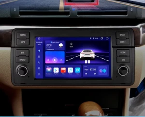 Autoradio Navigatore Cartablet android 13 bmw serie 3 E46 Carplay+Android-auto - Afbeelding 1 van 24