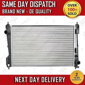 VAUXHALL CORSA D MK3 1.3 / 1.6 / 1.7 2006-2014 MANUAL ENGINE COOLING RADIATOR - Picture 1 of 5