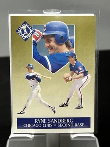 1991 Ultra Ultra Team (Ultra Gold) - #10 - Ryne Sandberg - Chicago Cubs - Picture 1 of 2