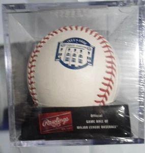NEW YORK YANKEES 1923-2008 OFFICIAL BASEBALL SEALED WITH MLB CUBE - Picture 1 of 1