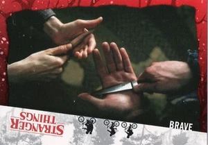 Tarjeta base paralela roja de Stranger Things al revés, Brave (31) #46/50 - Imagen 1 de 2