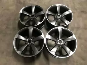 Llantas de aleación estilo cóncavo profundo rotor TTRS de 19" - pistola de metal satinado - Audi A4 A6 A8 - Imagen 1 de 10