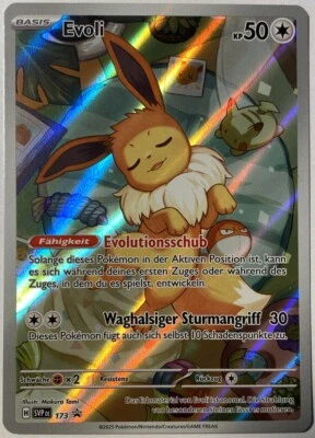 Pokemon Evoli Deutsch SVP DE 173 Illustration Rare Prismatische Entwicklungen NM - Bild 1 von 2