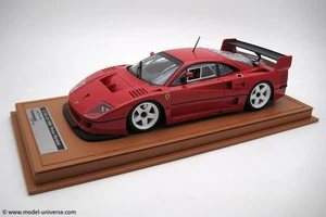 Tecnomodel - 1:18 Ferrari F40 LM 1996 Red with White Wheels (With Showcase) -... - Picture 1 of 4