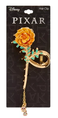 NEW Disney Pixar Coco Marigold Charms Metal Hair Claw Hair Clip Day of the Dead - Image 1 of 4