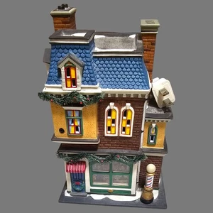 Dept 56 Heritage Village Christmas In The City "Midtown Barbershop" 58944  - Bild 1 von 7