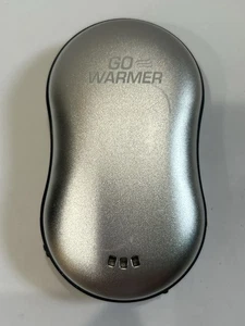 CALENTADOR DE MANOS RECARGABLE GO WARMER PLATEADO - Imagen 1 de 8