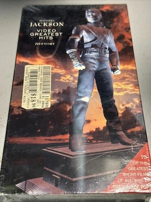 Michael Jackson - Video Greatest Hits - HIStory (VHS, 1995) NEW & SEALED - Image 1 of 2
