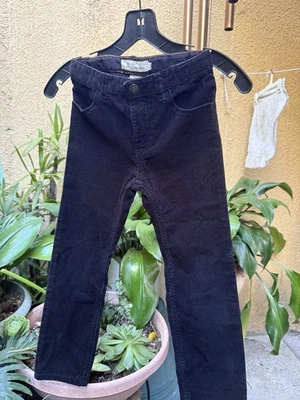 H&M Corduroy Black Pants Boys 6-7 - Image 1 of 4