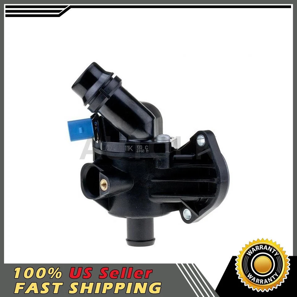 Carcasa termostato refrigerante motor moto compatible con Audi A4 2002 2003 2004 2005 2006 Foto 1 de 2