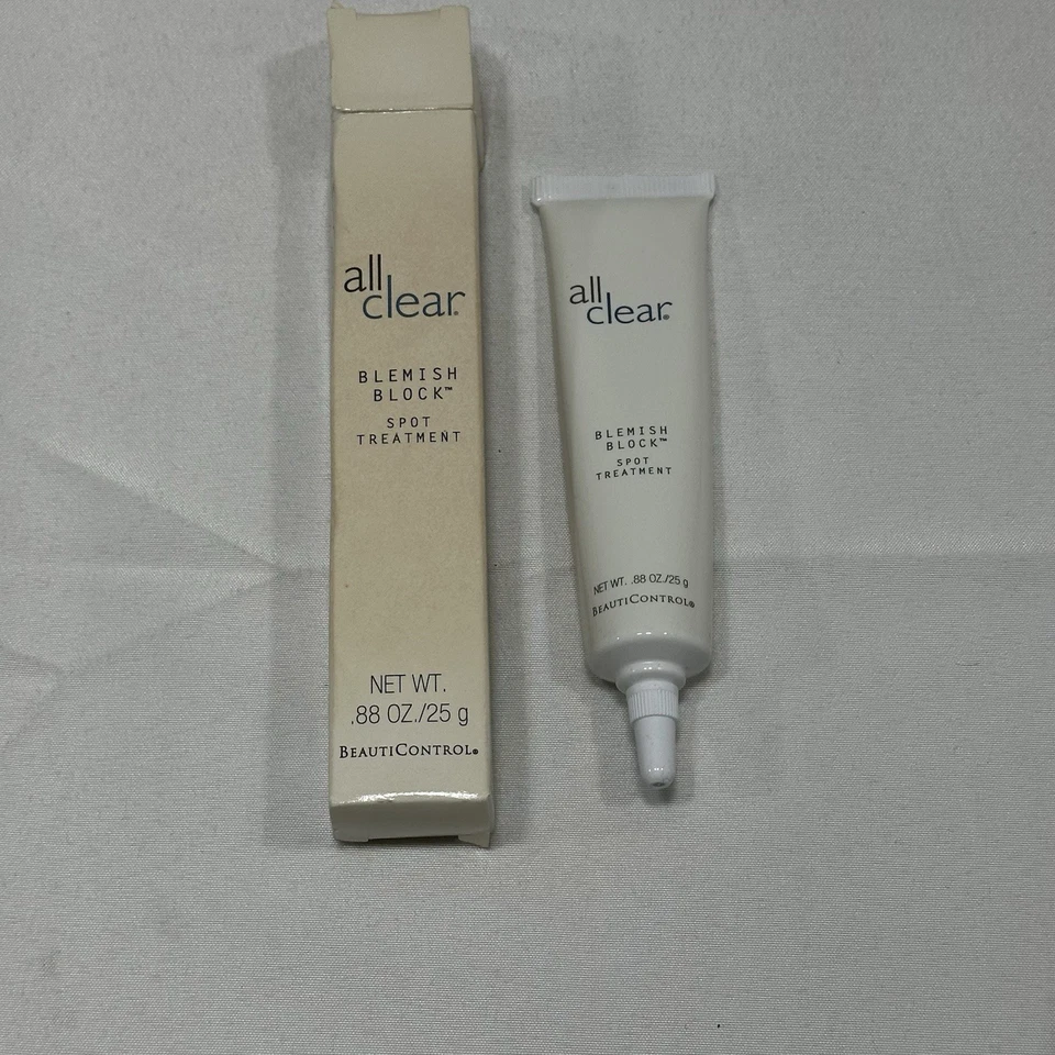 BeautiControl All Clear Blemish Block Spot Treatment RARE Discontinued NOS - Image 1 of 4