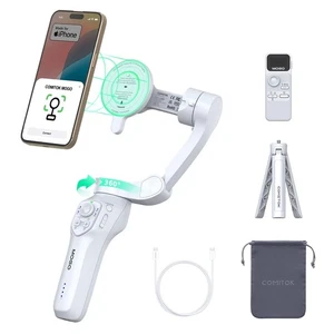 Nur für iPhone, MOGO [Apple MFi zertifiziert] Gimbal Stabilisator für iPhone Stab... - Bild 1 von 9
