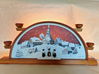Schwibbogen Klaus Kolbe Seiffen Kirche Kurrende Kerzenhalter Erzgebirge 1990
