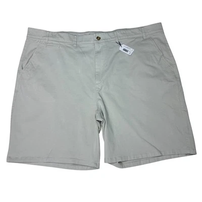 NWT Johnnie-O Mens 50 Beige Cotton Blend Y2k Casual Chino Shorts - Image 1 of 4