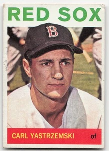 1964 Topps #210 Carl Yastrzemski Boston Red Sox EX-EXMINT HOF KEINE RESERVIERUNG! - Bild 1 von 2