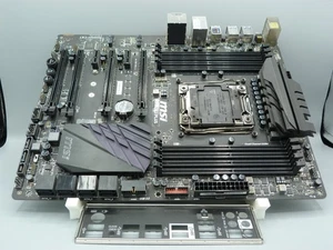 MSI X99A SLI PLUS MS-7885 Ver. 1.1 DDR4 ATX Płyta główna LGA 2011-3 + Tarcza I/O - Zdjęcie 1 z 3