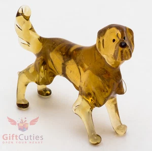 Art Blown Glass Figurine of the Golden Retriever dog - Picture 1 of 8