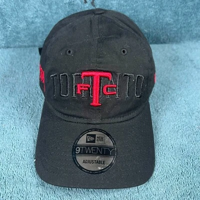 New Era 9Twenty Toronto FC Negro MLS Fútbol Clásico Hebilla Gorra Ajustable Foto 1 de 4