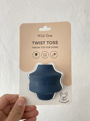 Wild One - Twist Toss - Juguete para perros - Azul, golosinas ocultas, apto para lavavajillas Foto 1 de 2