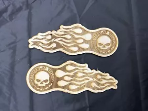 Harley Davidson Wooden Cut Out Plaque - Picture 1 of 7