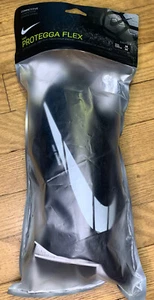 Nike Youth Protegga Flex Shin Guards Size M, Black  Style Sp0314 - Picture 1 of 5