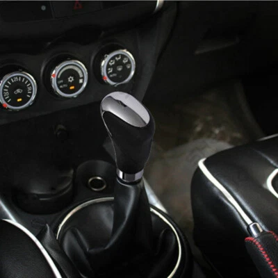 1X Manual/Automatic Car Leather Gear Stick Shift Knob Cover Handle Shifter Lever - Image 1 of 4