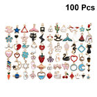 100 PCS Crown Sticker for Fabric Necklace Pendant Pendants Supplies