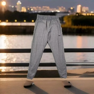 Pantalones de chándal Nike Yoga Transcend para hombre pequeños AT5696-056 rendimiento gris jaspeado - Imagen 1 de 16