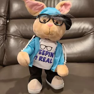 Cottondale Animated Hip Hop Bunny Rabbit 17" Dances Sings Plush Animal Easter - Picture 1 of 14