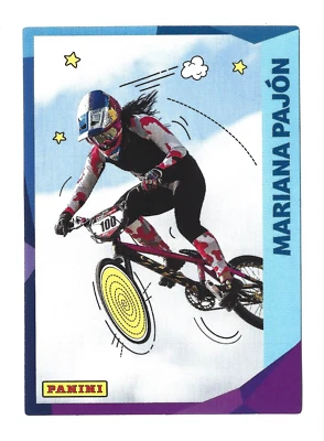 Adesivo 2024 McDonalds Panini Family Mariana Pajon Happy Meal Olympics - Imagem 1 de 2