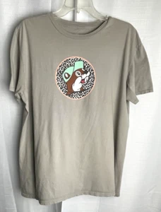 Buc-ee's WILD ABOUT BUCK-EES Adult T-Shirt Size XL Gray w/ Animal Print B*O - Picture 1 of 6