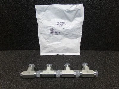 4 PK, FEMALE PIPE TEE FITTING, 1/2" FNPT STEEL FITTING - Image 1 of 4