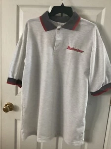 Herren Riverside Budweiser Poloshirt - groß - neu ohne Etikett - Bild 1 von 8