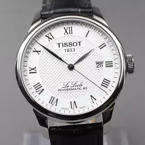 N MINT* TISSOT Le Locle Powermatic 80 T006407B Automatic Men's Watch 39mm JAPAN - Picture 1 of 19