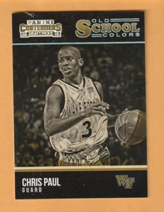 Chris Paul Wake Forest 2015-16 Contenders selecciones del draft Old School #5 8 años - Imagen 1 de 2